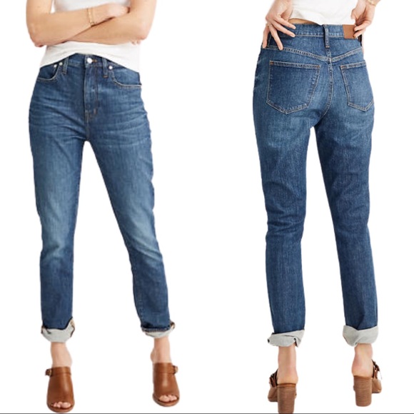 Madewell Denim - Madewell The High Rise Slim Boyjean Boyfriend Jean